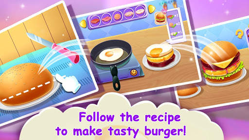 Yummy  Hamburger Cooking Game screenshot 7