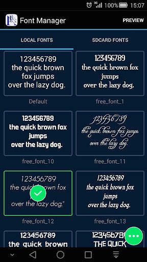 Font Manager - Flipfont, Emoji screenshot 1