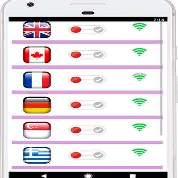 hot Turbo VPN Proxy Fast Unlimited Free VPN screenshot 1