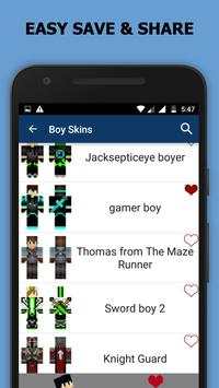 Best Boy Skin  for Minecraft screenshot 4