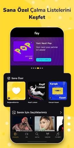 fizy – Müzik & Video screenshot 1