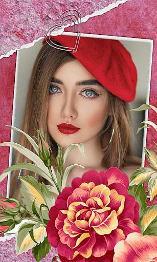 Flower Photo Frame screenshot 1