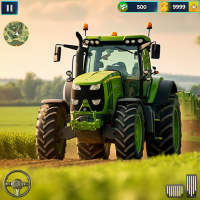 Farming Game: Tractor Driving logo