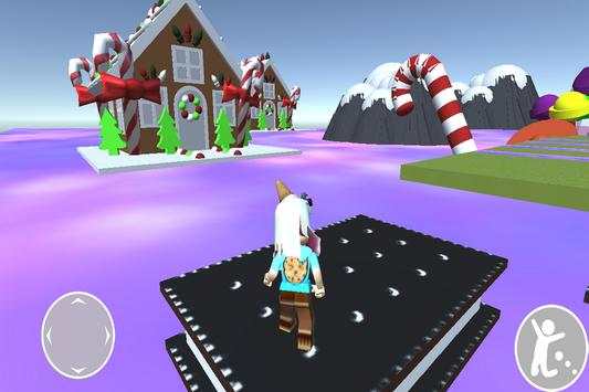 Obby cookie swirl candy land screenshot 2