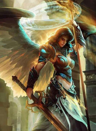 Angel Warrior Wallpaper screenshot 2