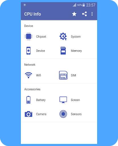 CPU Information screenshot 1