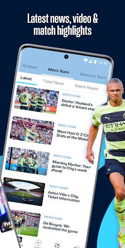 Manchester City Official App 2 تصوير الشاشة