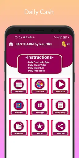 FastEarn: online earning app screenshot 1
