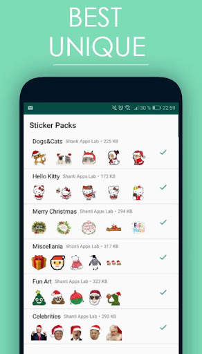 HOHOHO Stickers for WhatsApp screenshot 6