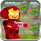 Zombie IRON Defense legO man Game 2.5