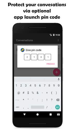 Crypto Messenger - Encrypted P screenshot 5