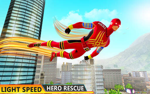 Flying Hero Superhero Games screenshot 3