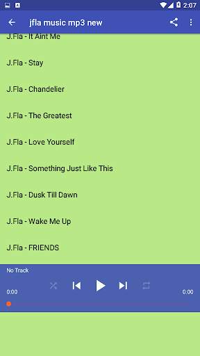 J.Fla Song Music Mp3 Collection screenshot 4