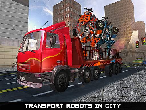 Robot Truck transportu samocho screenshot 10