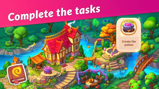 Bewitching Forest: match 3 screenshot 1