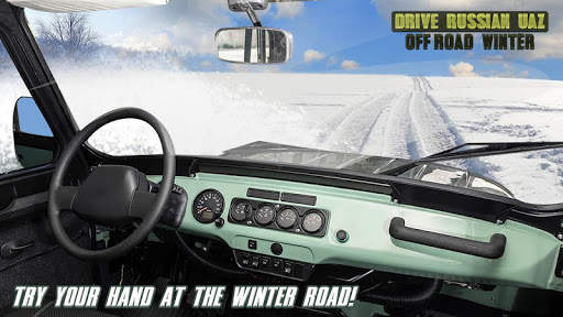 Drive Russian UAZ Off-Road Winter screenshot 1