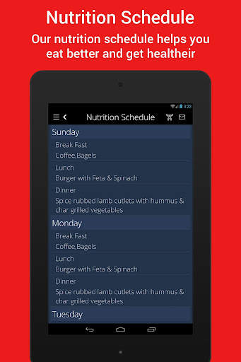 Gym Master Android Application screenshot 13