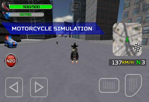 Zombie City Police MotorCycle screenshot 2