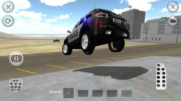 4WD SUV Police Car Driving screenshot 4