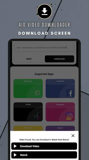 Social Video Downloader App - 2021 screenshot 2