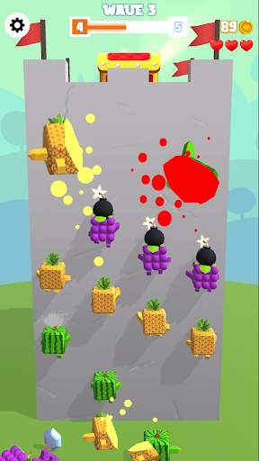 Perfect Cut - Fruit Slice Master, Super Ninja screenshot 1