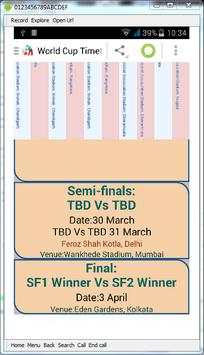 t20 World Cup Fixture & Info screenshot 6