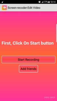 Screen & recoder: Edit Video screenshot 2