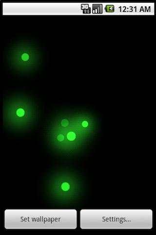 Live Firefly Wallpaper screenshot 2