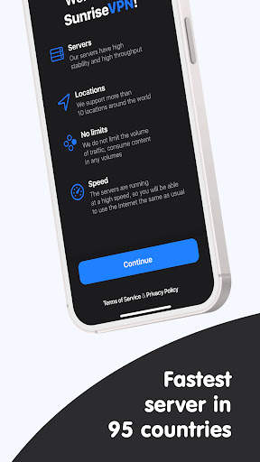 Sunrise VPN screenshot 4