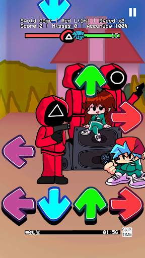 Squid FNF mod game screenshot 7