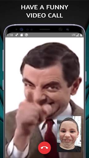 Fake Mr Bean - Fake Call Video & Message screenshot 1
