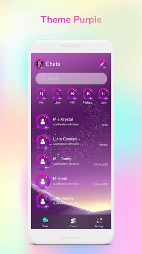 Color SMS - New Messenger & Change Message screenshot 1