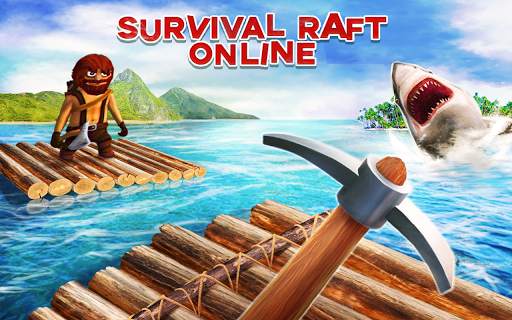 Survival on Raft Online War screenshot 1