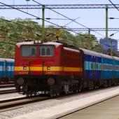 Free Indian Train Race icon