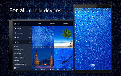 Blue Wallpapers 4K screenshot 5