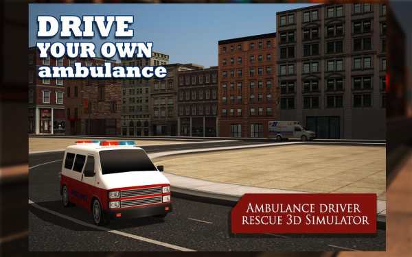 Ambulance Driver Rescue 3D Sim screenshot 9