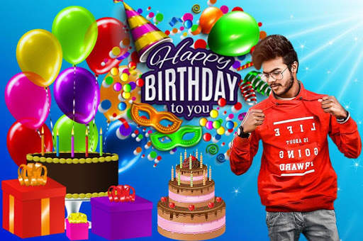 Happy Birthday Photo Frame screenshot 1