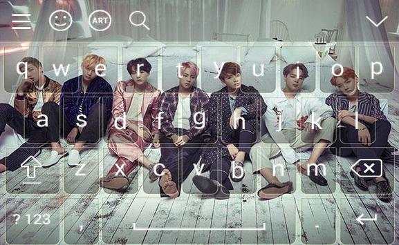 BTS Keyboard Theme ( kpop ) screenshot 5