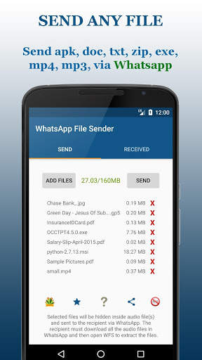 WFS 2: WA File Sender v2 (2019) screenshot 2
