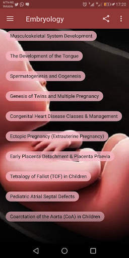 Human Embryology screenshot 2