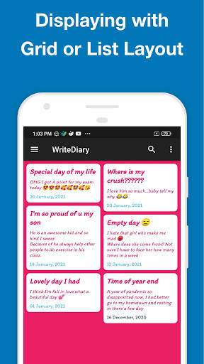 Diary with lock free - My Diary screenshot 3