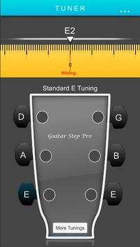 Guitar Tuner Pro. Learn guitar with Guitar Step Ap screenshot 2