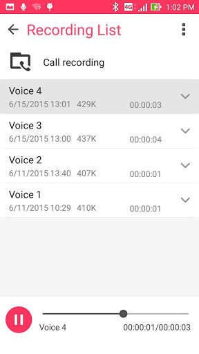ASUS Sound Recorder screenshot 3