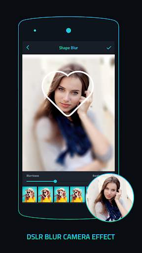 DSLR Camera HD : DSLR Blur Photo Editor 4K HD screenshot 4