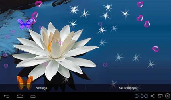 Lotus Live Wallpaper Free screenshot 4