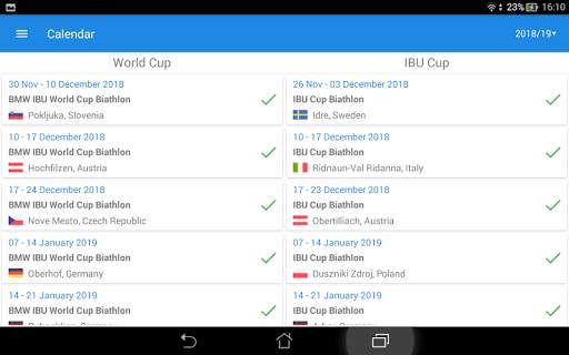 Biathlon Live Results 2022/23 screenshot 11