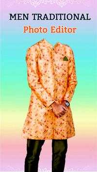 Men Traditional Dresses Photo Suit Editor screenshot 6