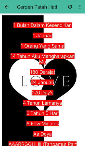 Kumpulan Cerpen Offline Gratis screenshot 5