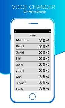 Voice Changer - Girl Voice Changer screenshot 4