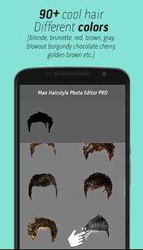 Man Hairstyle Photo Editor PRO screenshot 3